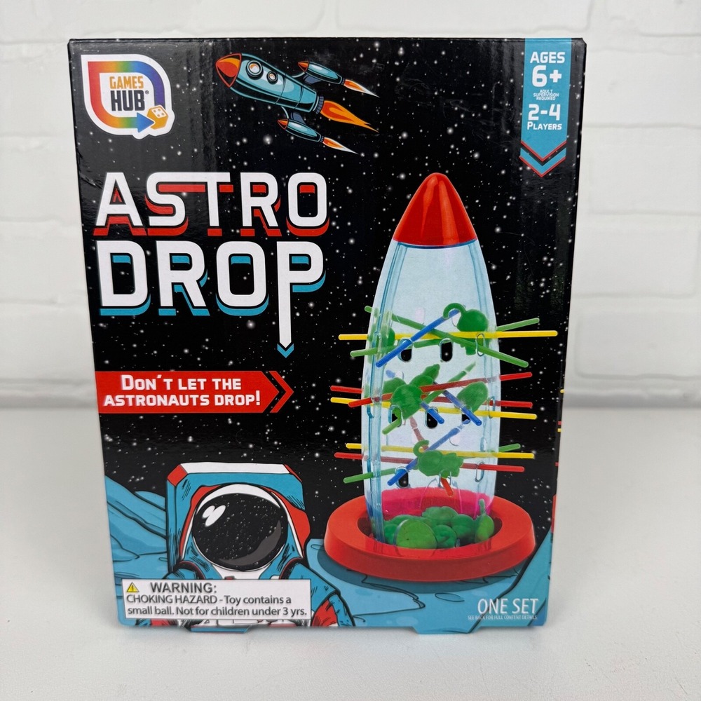 Astro Drop Space Theme Birthday Party Game Moon Astronaut Spaceship Centerpiece - Picture 2 of 5